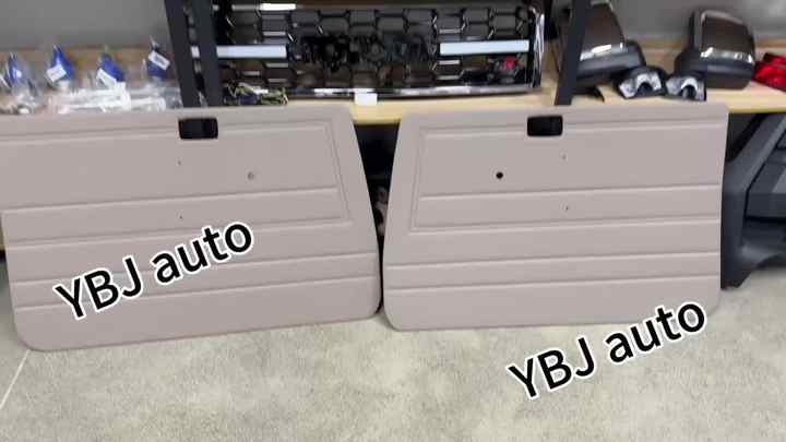 YBJ New Car Accessories - Front Door Panel Cards for Land Cruiser