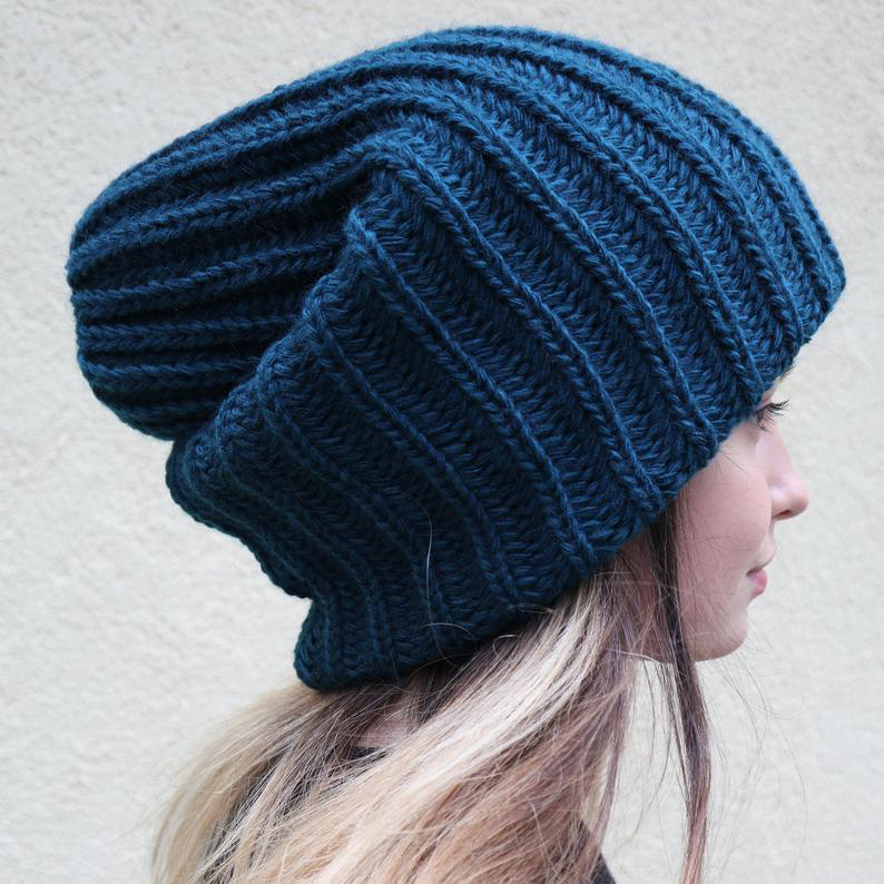 帽子 Y.A.R.N Knit Hat Y-Z Dreadlock Oversized Slouchy Chunky Cable Knit Hats