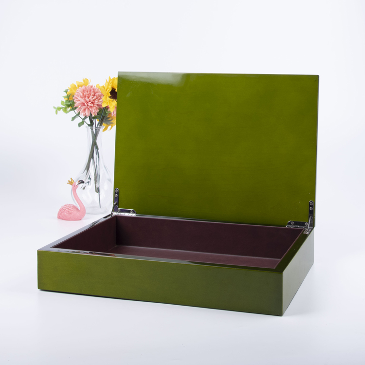 KSA Jeddah season High Quality Luxury Custom Wood Empty Chocolate Boxes Of Trays Insert