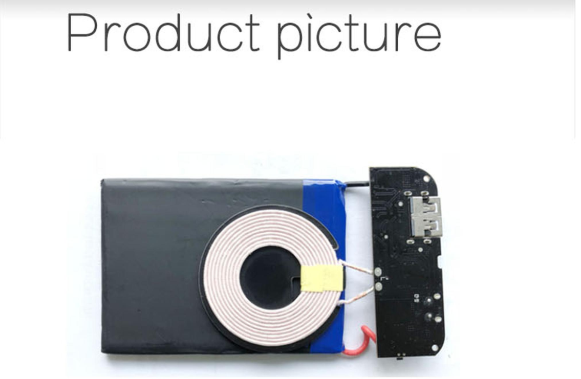 Custom wireless charging power bank PCBA