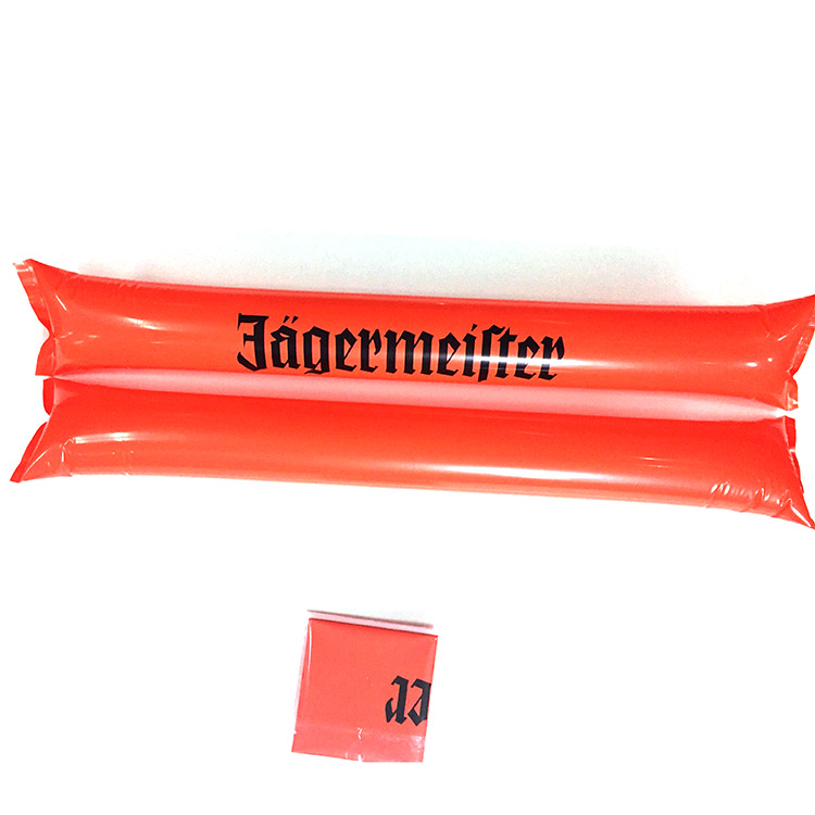 Clap cheering inflatable balloon stick