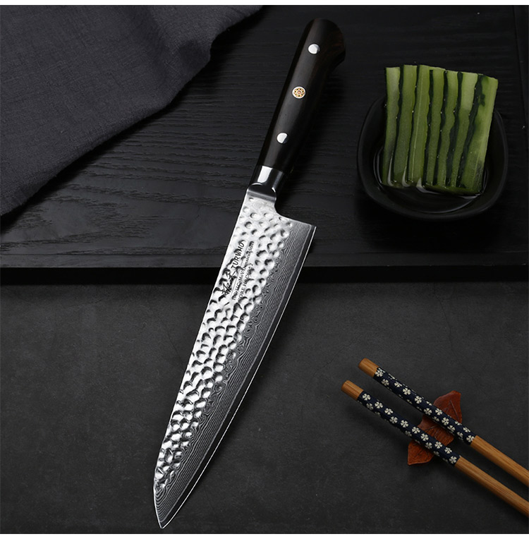 Hi-Performance Damascus Steel Kitchen Knife Japanese Chef's Knife Gyuto