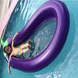 Giant Eggplant Inflatable Pool Float/ Inflatable eggplant garden stuff pool floats/ water game floating platform Popular Serie