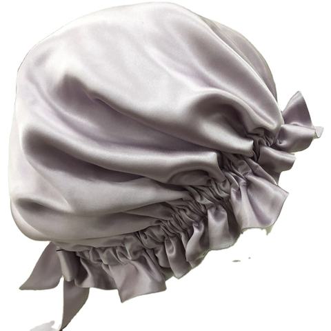 factory customized large satin bonnets sleep hair cap for women