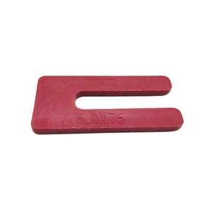600pcs 75mm Assorted STACKABLE Plastic Window Horseshoe Packers Shims