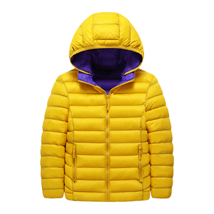 2019 kids baby boys winter clothing 100% polyester children's down jacket