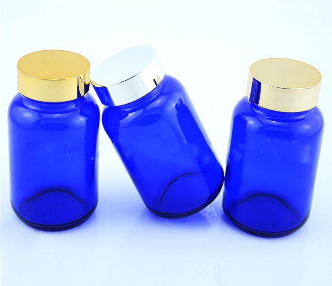 100毫升药品用途琥珀色宽口玻璃药瓶,用于带盖医疗用药丸/片剂 - buy