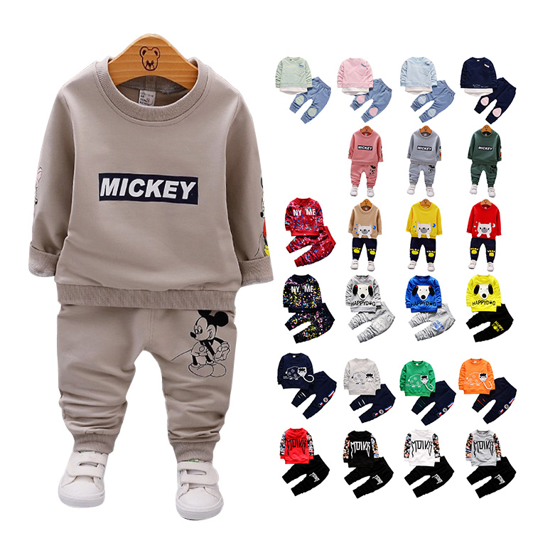 Высококачественная детская одежда, весенний Комплект для мальчиков, повседневная спортивная футболка, штаны, детская эксклюзивная одежда, спортивный костюм для мальчиков, комплект