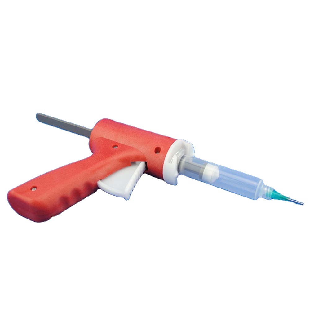 10 мл руководство шприц пушка один жидкий клей пистолет 10cc общий 1 шт. + 10cc конусов 1 шт. + дозирования советы