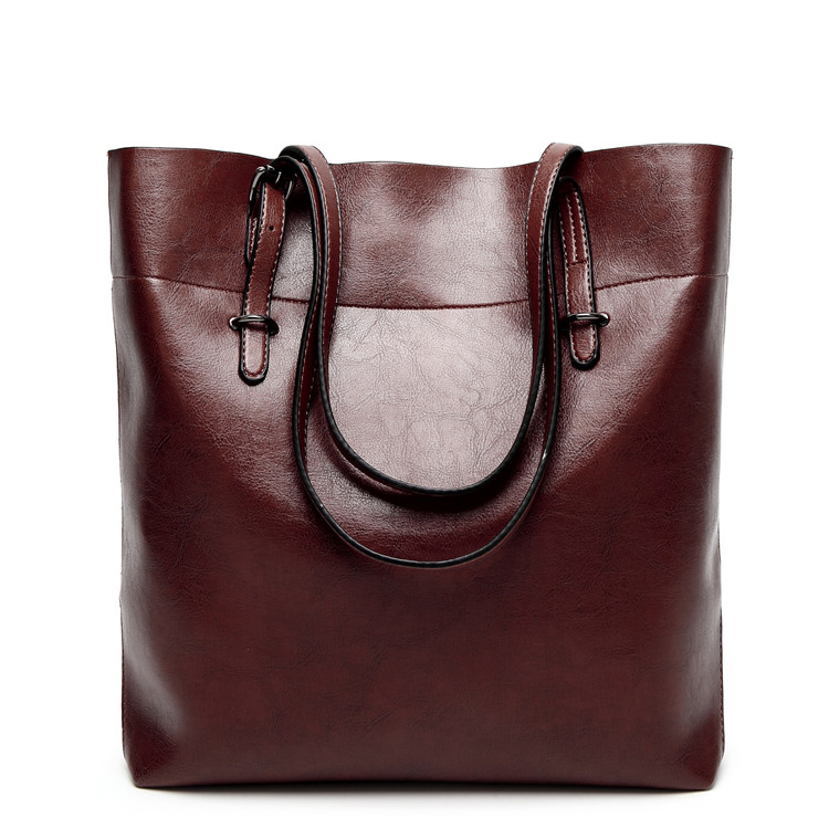 New Women'S Fashion Simple Tote Bags One Shoulder Aslant Leisure Female Bag Large Capacity Female Bag