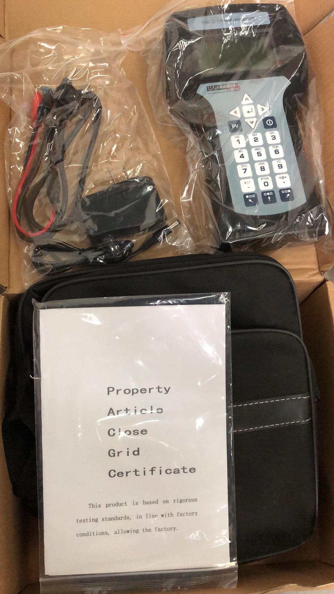用于压力温度变送器校准的手持式hart475 hart现场通信器
