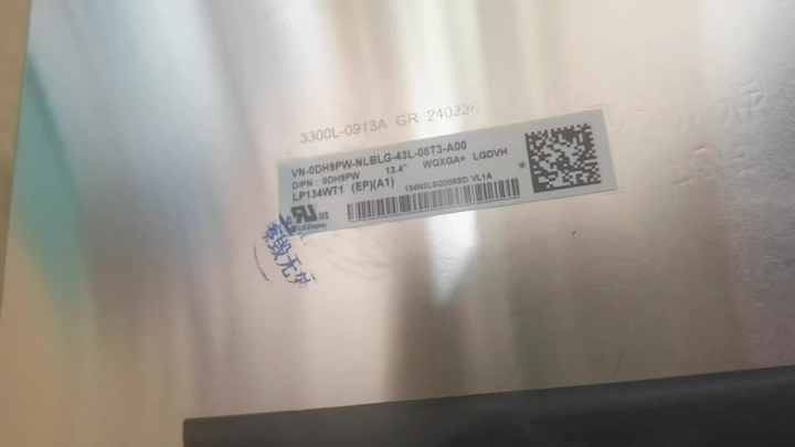 Dell XPS 13 9340 Assembly O LED LCD Panel Screen, 13.4