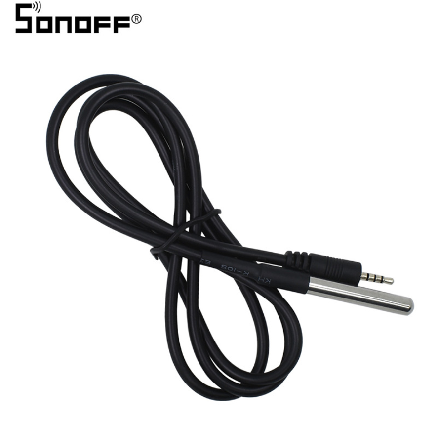 Sonoff Smart Home Waterproof Sonoff Wire ir Temperature Sensor Humidity Transmitter for TH10/TH16 Switch DS18B20