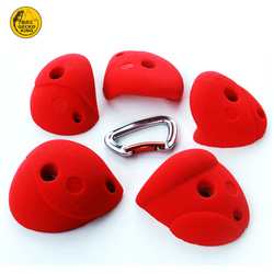 GRP material rock climbing wall holds with best price