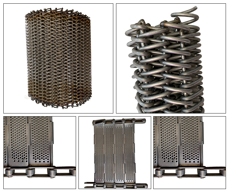 Best selling products in italy 304 heat resistant stainless steel slat conveyor belt