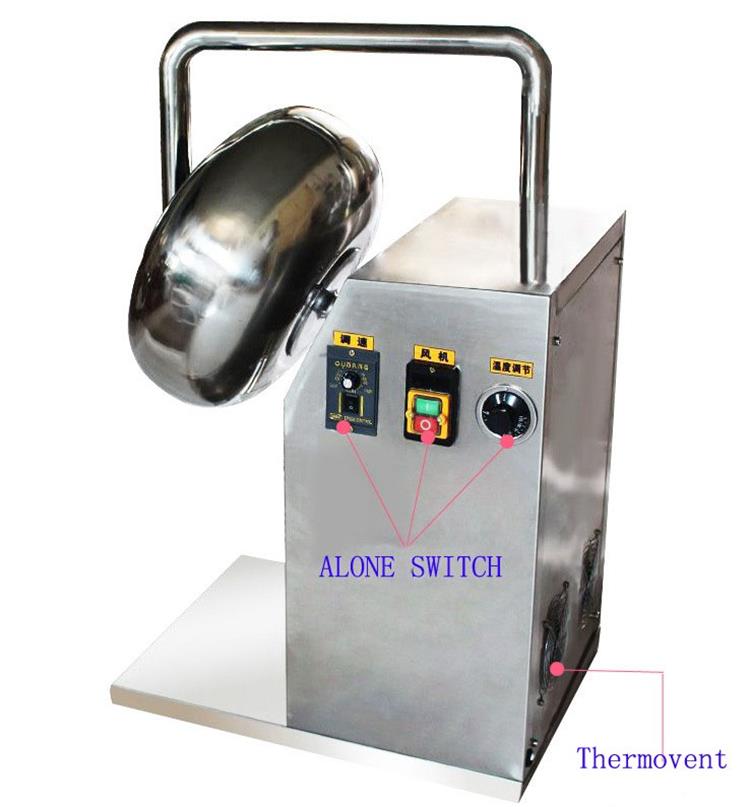 Đa Chức Năng Thực Phẩm Máy Sơn Bột Đậu Phộng Lớp Phủ Máy