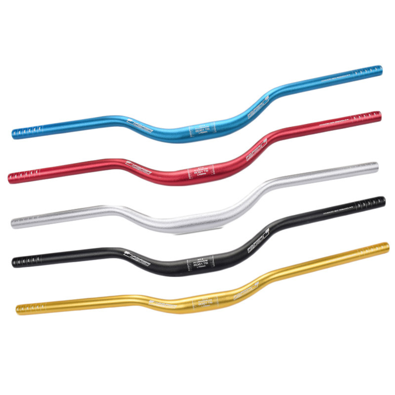 MTB Mountain Bike Bicycle Handlebar Flat Riser Swallow Shaped Bar 31.8*630//700mm