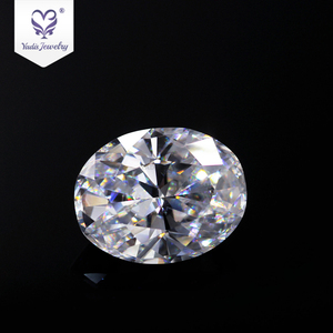 Yadis Best Moissanite Jewelry Oval Crushed Ice Cut White Loose Stones Forever Price per carat
