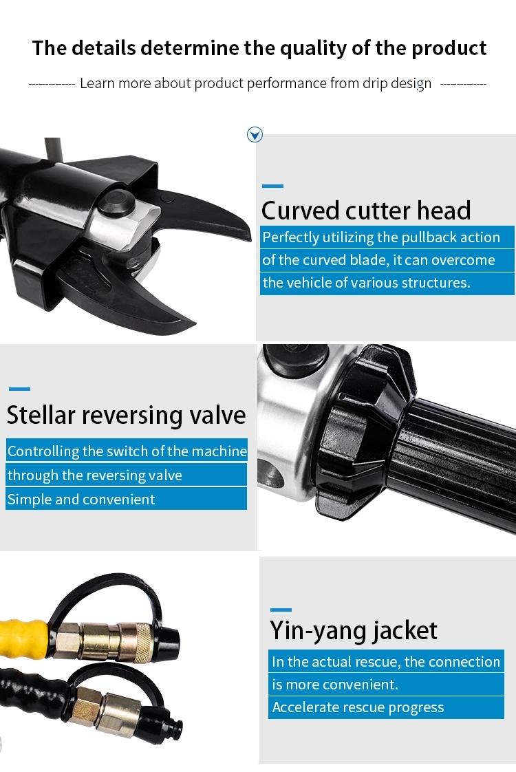 Hot Sale  Fire Rescue Tools Portable Hydraulic Cutter