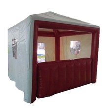 Outdoor PVC Tickets Tent Advertising Inflatables House Booth For Events