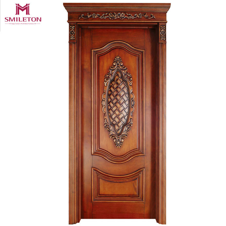 Smileton Modern Latest Design Solid Interior Wood Door