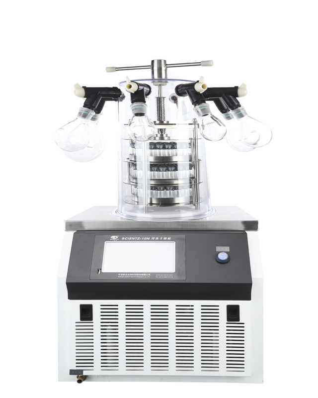 Scientz-10nd сушильщик для замораживания вакуумная машина лиофилизатор вакуумное сушильное Оборудование лабораторная Автоматическая 590*460*400 мм саентоз CN;ZHE
