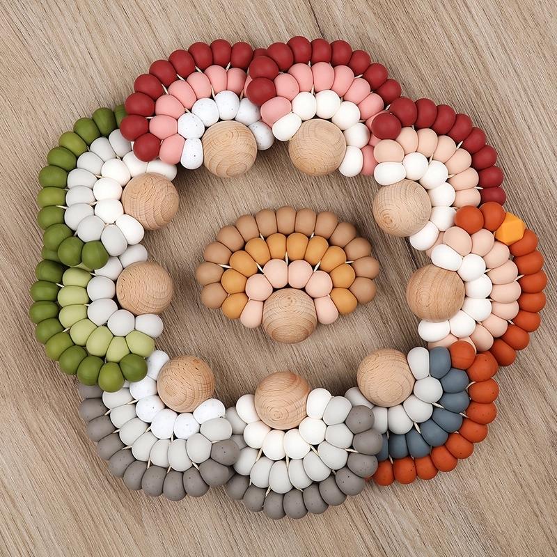 Силиконовые Детские Прорезыватели для зубов без бисфенола А.