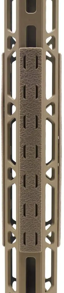 Aplus 5-pack optional FDE/Black Heat Resistant Non-slip M-LOK Handguard Protector Rubber Rail Cover Fits MLOK cutout