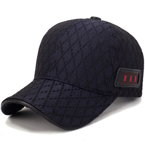 Stock High Quality Promotional Heavy Brush Cotton Baseball Cap 6 panel hats caps