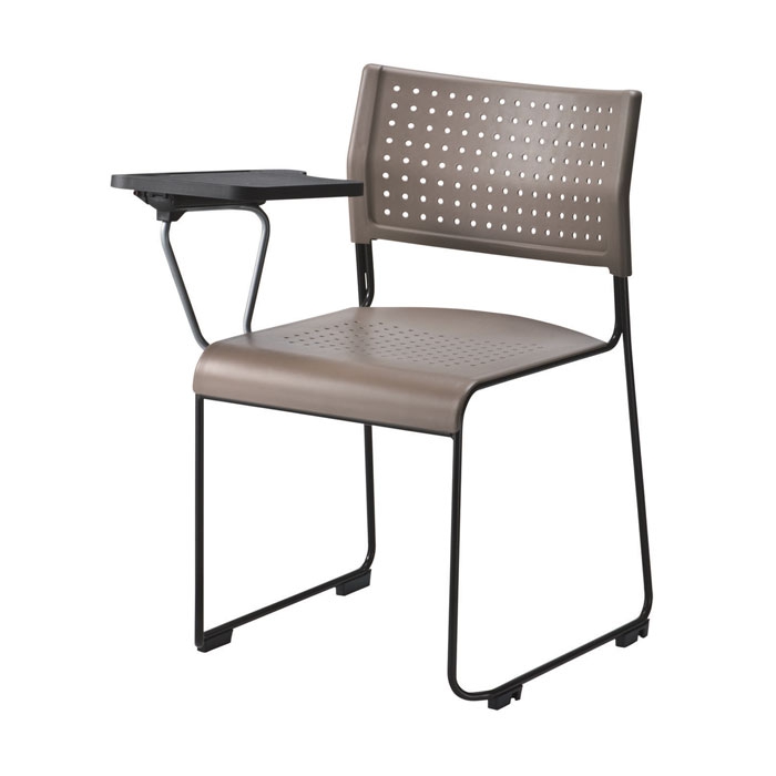 Складной стул для учебы, конференц-зал, стул для посетителей с блокнотом для письма, Тайвань