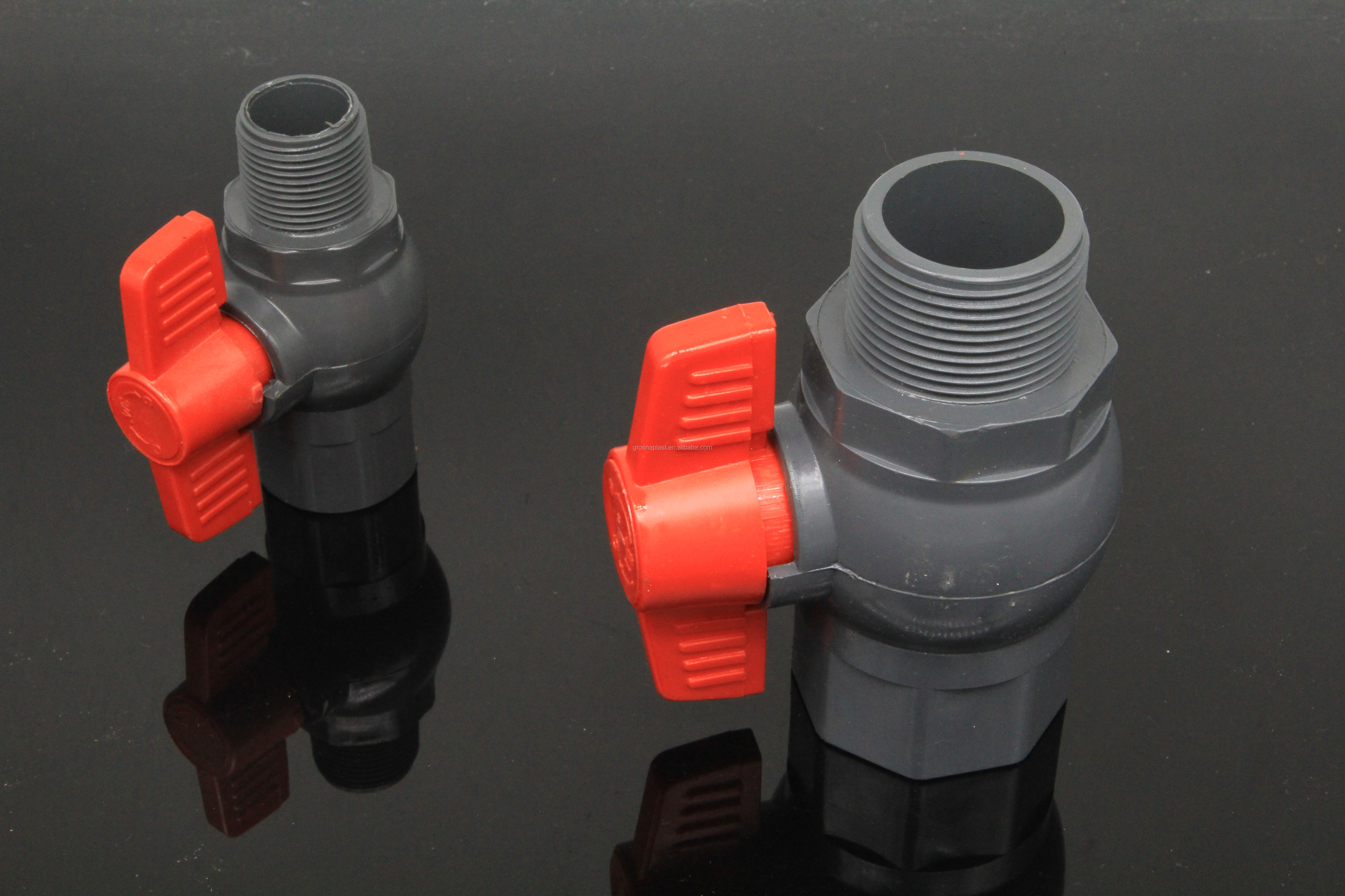 工厂批发免费样品专业 oem 支持从 1/2 "到 4" pvc 球阀球阀的水供应