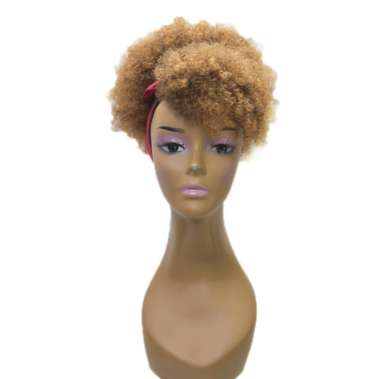 Новинка, Лидер продаж, синтетические черные женские светлые Эластичные аксессуары, афро кудрявые челки с бахромой, вязаные крючком головные уборы, парик