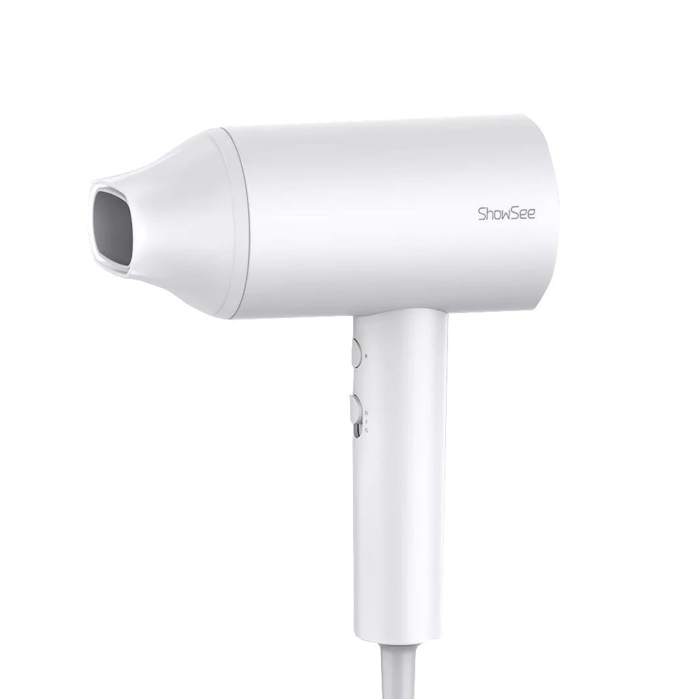 XIAOMI MIJIA SHOWSEE A1-W Анион Фен для волос с отрицательным ионом для ухода за волосами, конденсатор, испаритель, быстрой сухой уборки дома 1800 Вт Портативный Фен Диффузор