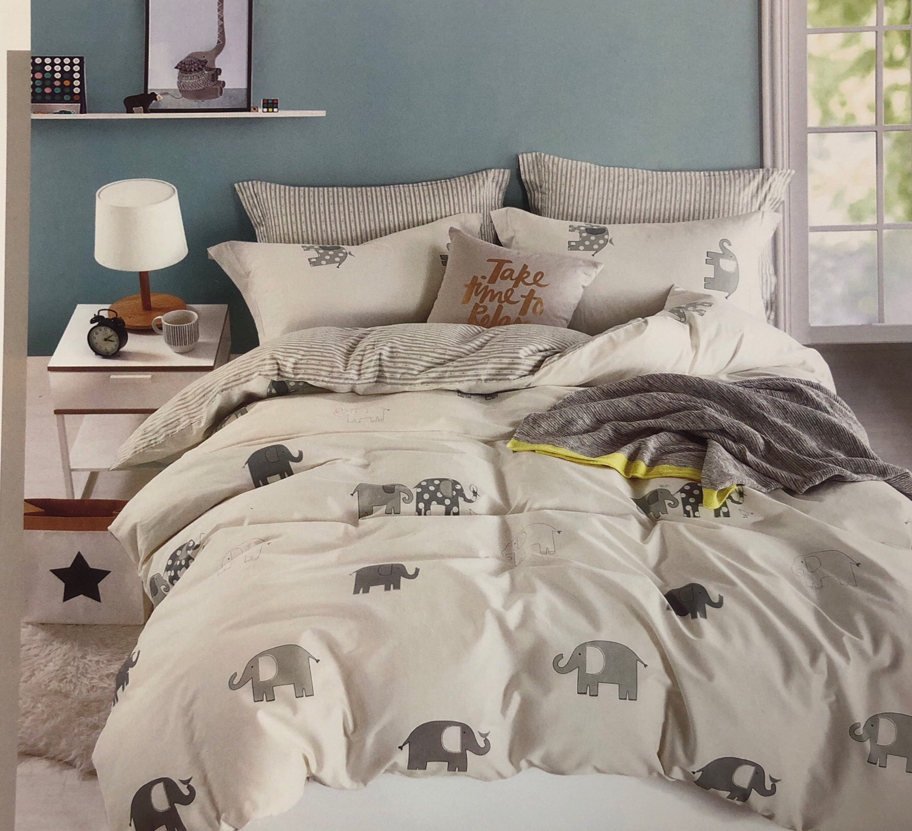 Baby crib bedding Duvet Cover Set 100% Cotton printed Woodland Animal Friends Bear Rabbit Flower Pink Green for kids