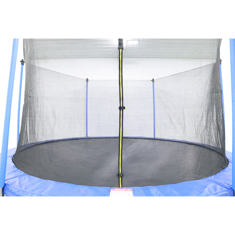 Трамплин для прыжков 15 футов с защитной сеткой, банджи, двойная защита с молнией и пряжкой, дешевый батут для улицы