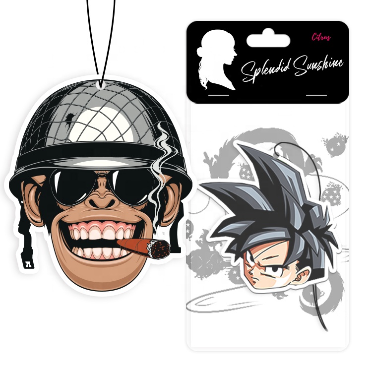 С изготовленным на заказ логосом лучший рекламный подарочный бумажный автомобильный освежитель воздуха с хорошим запахом