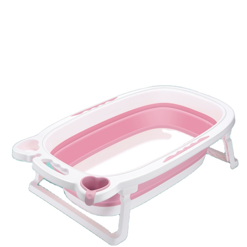 Складная детская ванна с ложкой