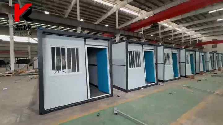 Folding Container House Prefab 20ft Modular Expandable Portable Home ...