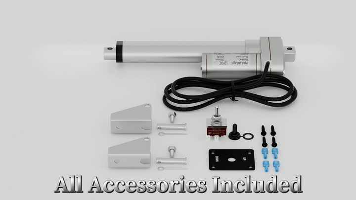 Heavy Duty 6000N Electric Linear Actuator - 12VDC Power