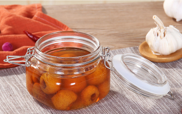 wholesales air tight glass jar for storage food glass jar for seasoning nut