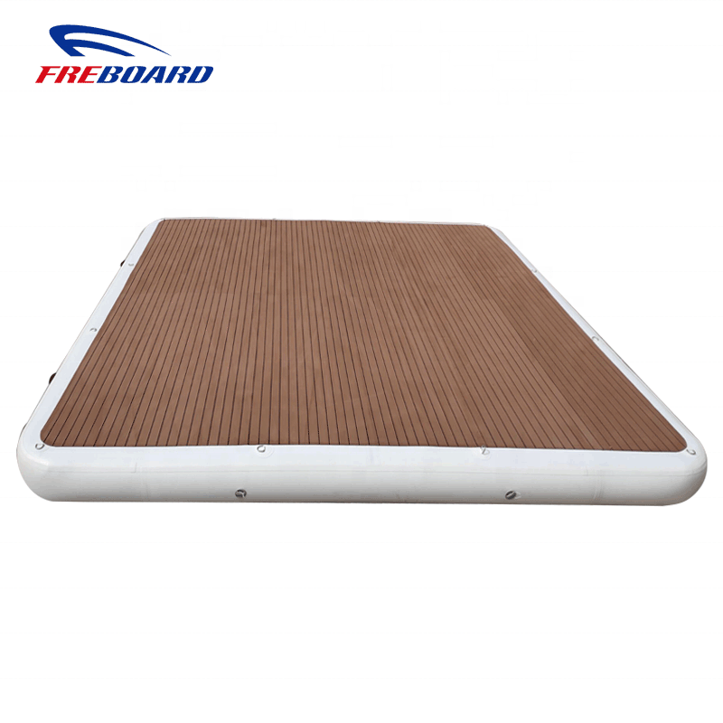 Надувной плавающий остров, плавающий плот, надувная платформа для гидроплавания