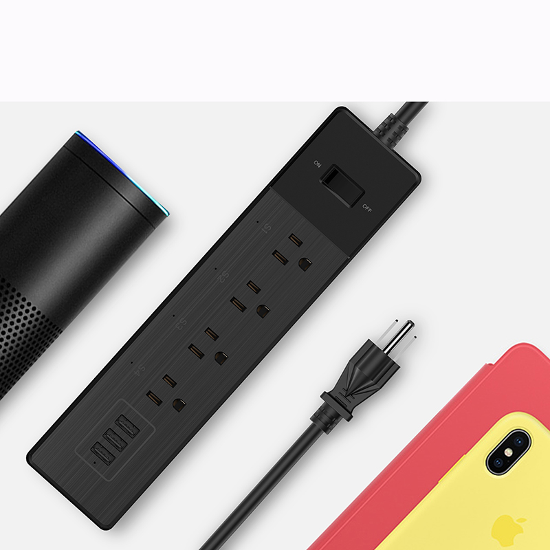 Удлинительная розетка под столом, полоса питания, wifi, умная розетка, штепсельная вилка