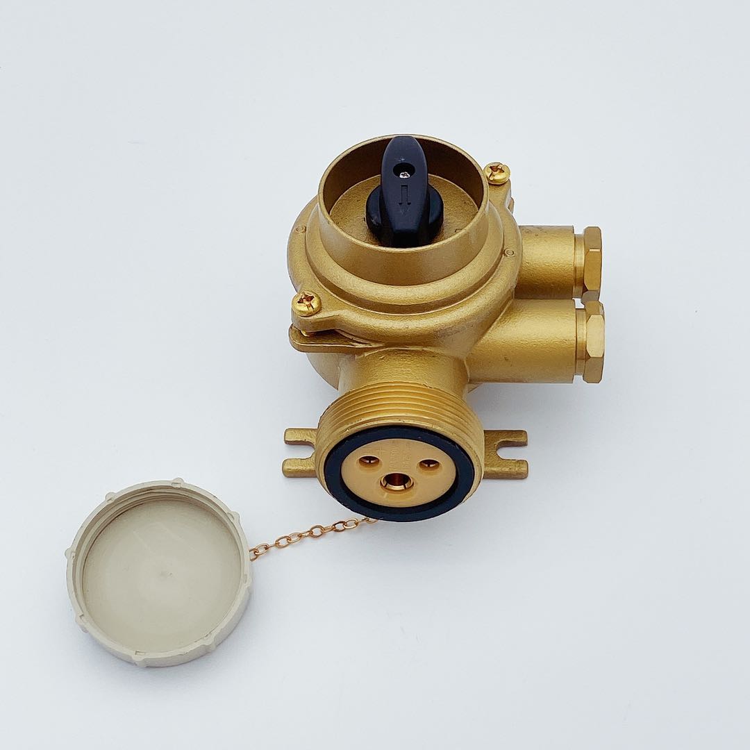 250V 10A Морской Латунь розетка переключатель 1144/2/R CZKH209-3