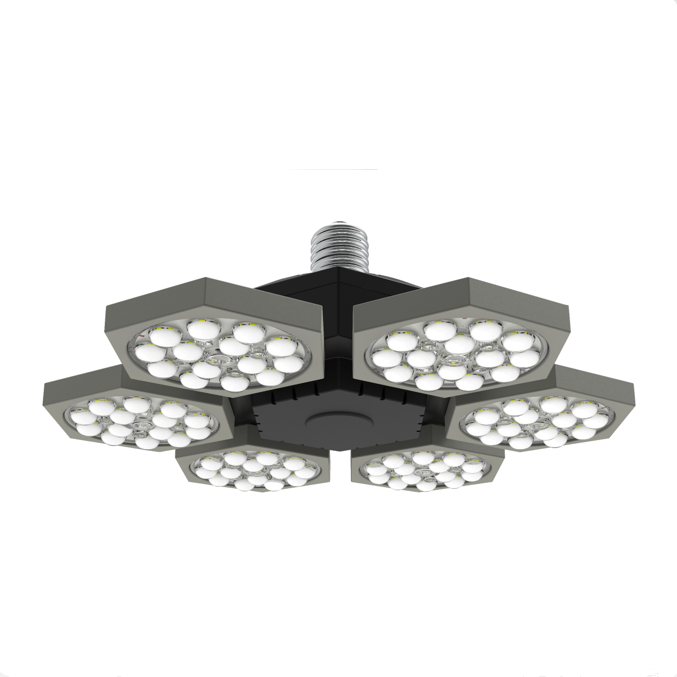 Деформируемый гаражный светильник RGB, прожектор наружного освещения, гаражный потолочный светодиодный Солнечный Прожектор