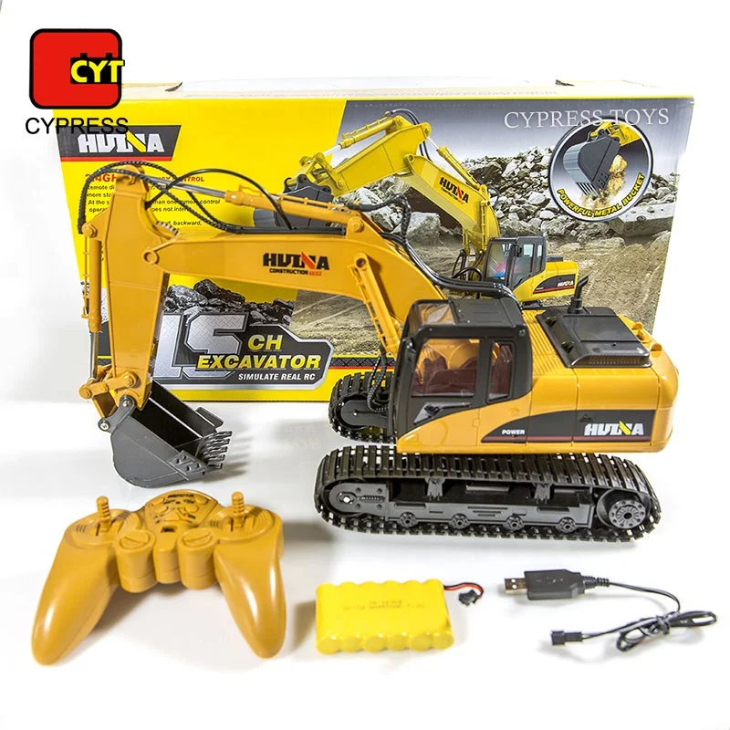 15 channel rc excavator