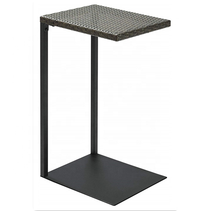 Открытый плетеная C стол