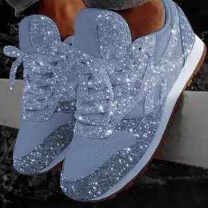 glitter bomb tennis shoes