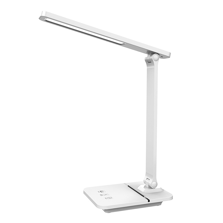 Multifunctional folding led desk lamp with usb Auto Timer Eye-Caring led lamp for table with Adjustable Light Color Temperature