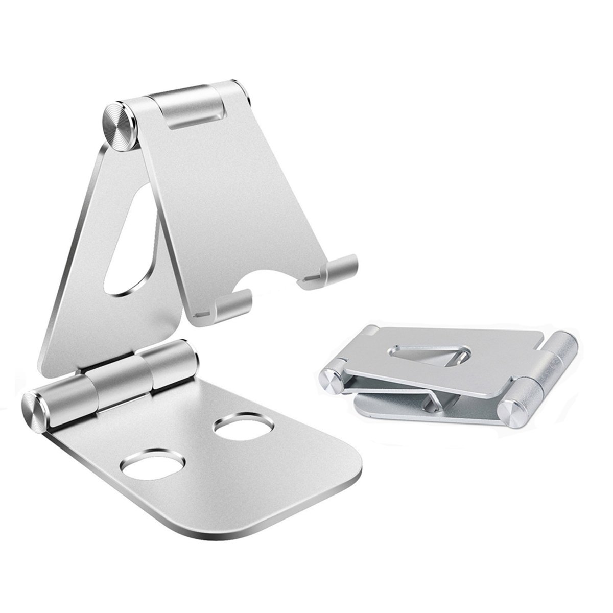 Полностью складная и регулируемая подставка для сотового телефона держатель док-станция Колыбель для iPhone 12 Android смартфон, Pad, планшет, стол аксессуары