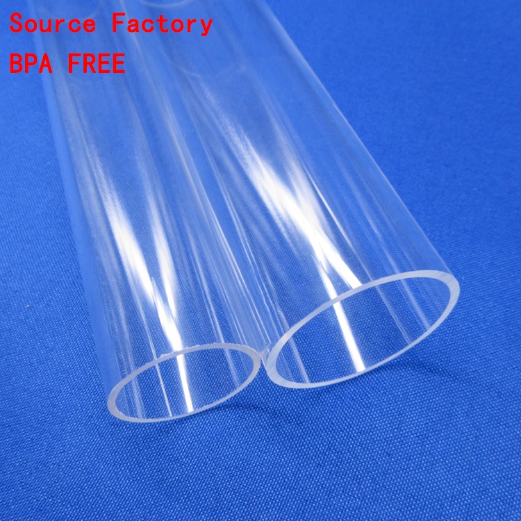 Clear Plastic Acrylic Perspex Tube 5mm to 28mm Diameter hollow Pipe PMMA Section
